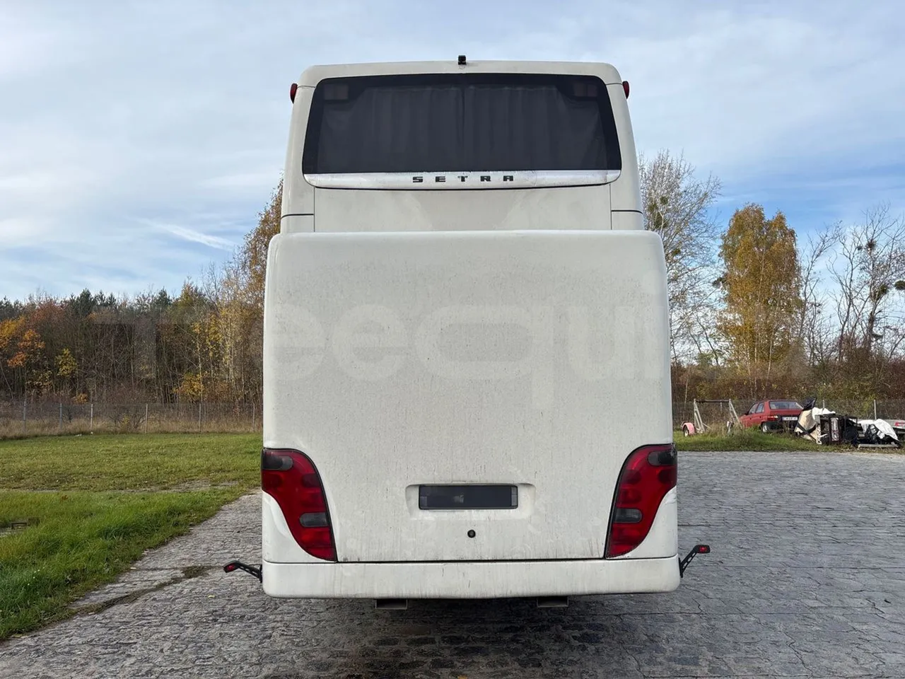 Setra S431 DT - EURO5 - 375kwH - 13.89m - rear hatch closed
