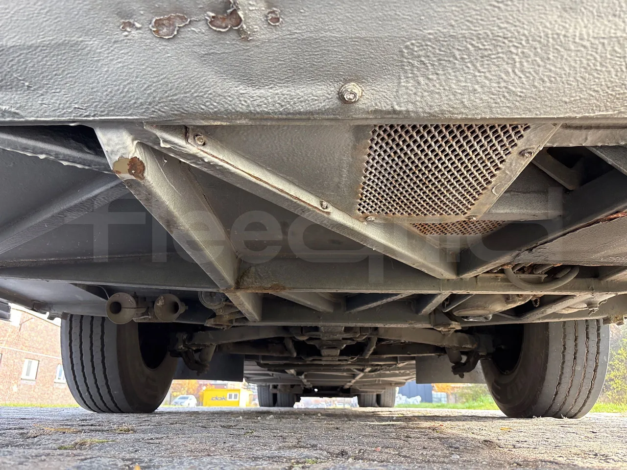 Setra S431 DT - EURO5 - 375kwH - 13.89m - front undercarriage from front