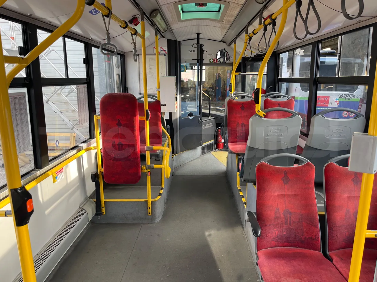 Solaris Urbino 12 - EUR5 - 188kW - 12m - forward view all seats last row height