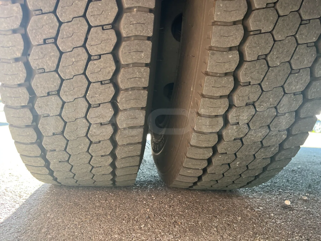 Temsa MD7 - Second Axle Left Side: Tyre Tread