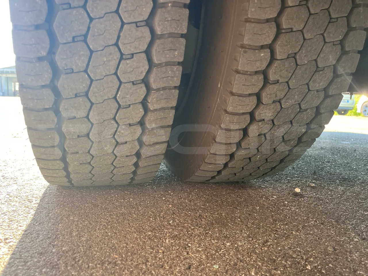 Temsa MD7 - Second Axle Right Side: Tyre Tread