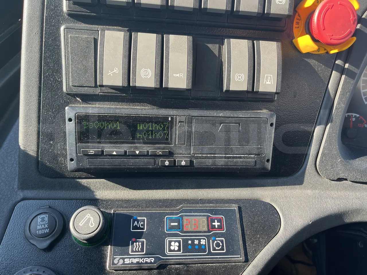 Temsa MD7 - Tachograph