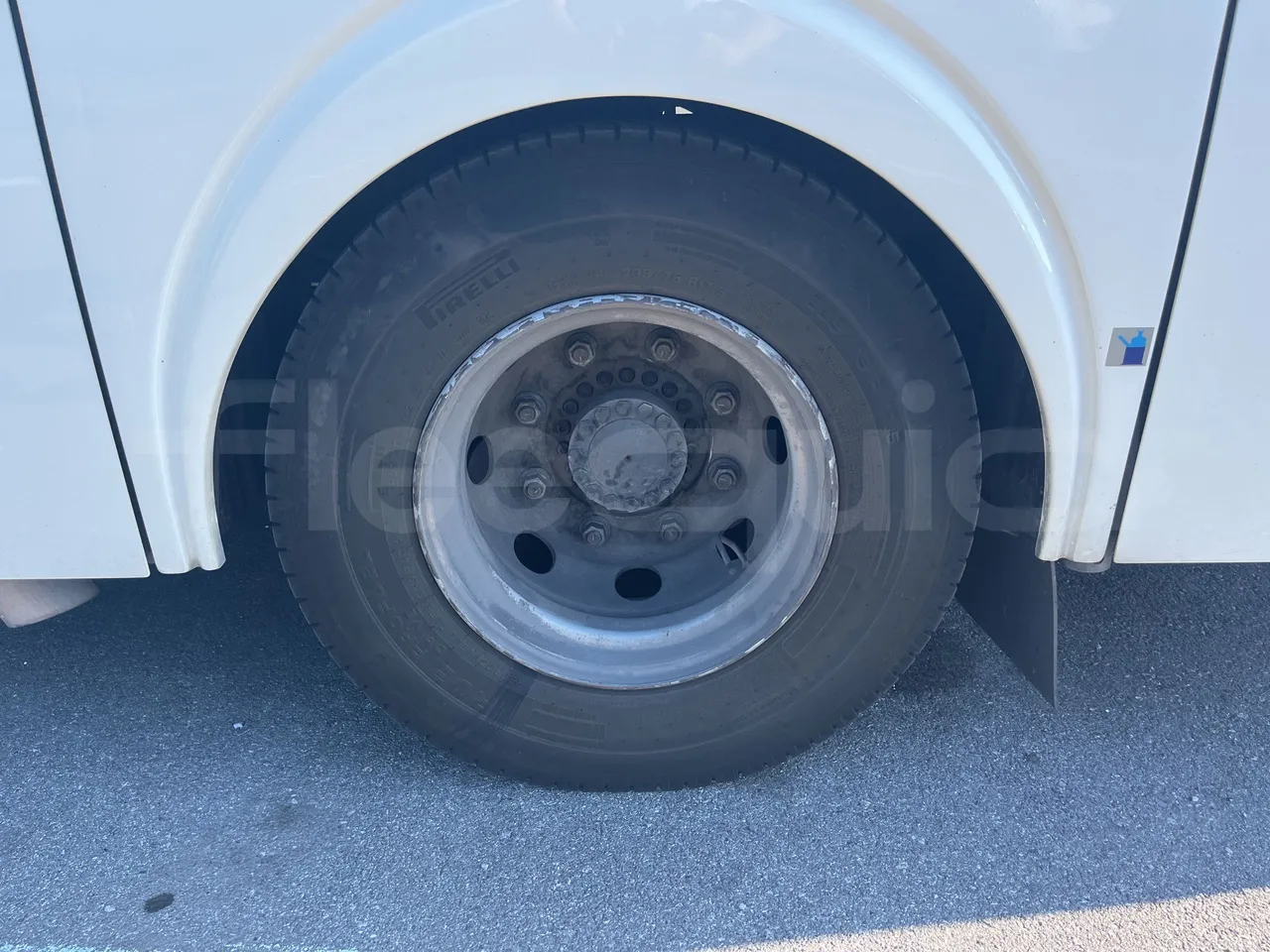 Temsa MD7 - First Axle Left Side: Tyre Tread