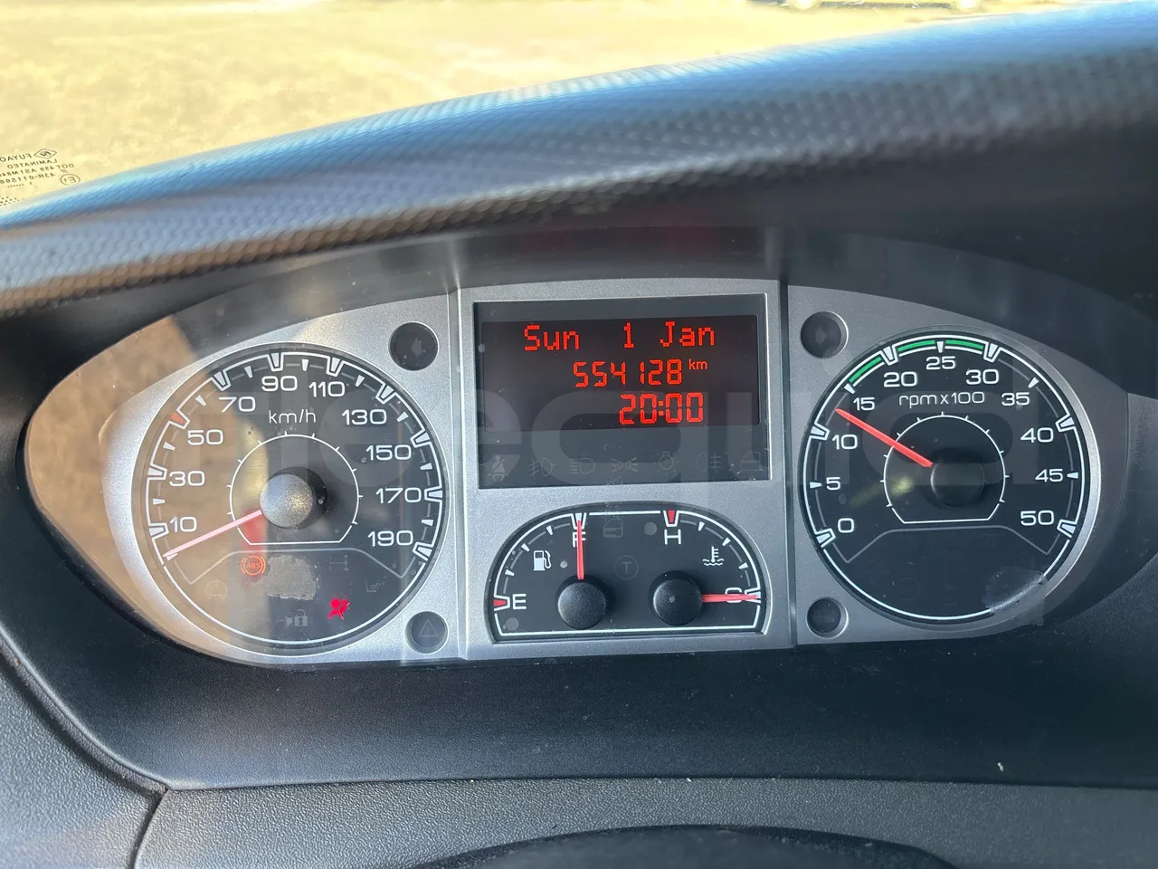 Iveco Kapena THESI -EURO5 -125.00 kW-8,65m - dashboard lights on