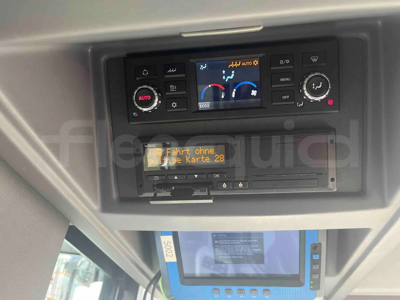 Mercedes-Benz Citaro - Tachograph