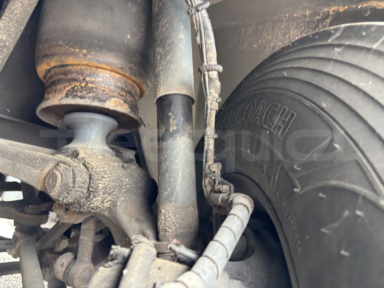 Temsa Safari - First Axle Shock Absorbers Left Side