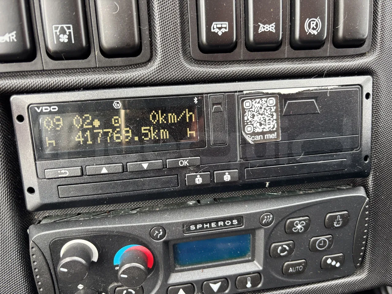Temsa Safari - Tachograph