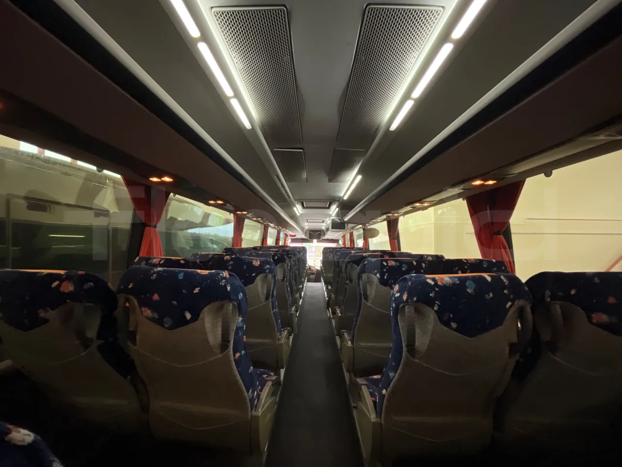 Irizar Scania K400 - EUR5 - 294kW - 12m - forward view all seats last row height