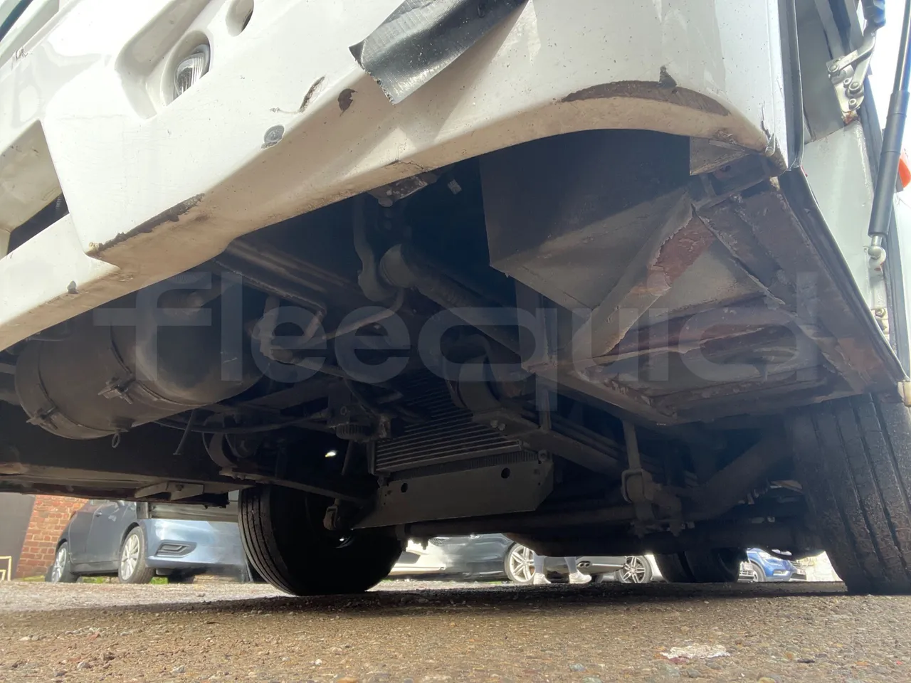 Isuzu Turquoise Q-Bus31 - EUR6 - front axle left side