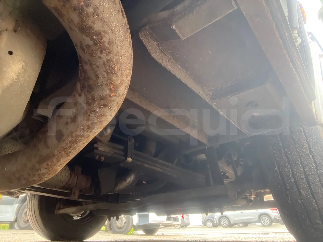 Isuzu Turquoise Q-Bus31 - EUR6 - front axle right side