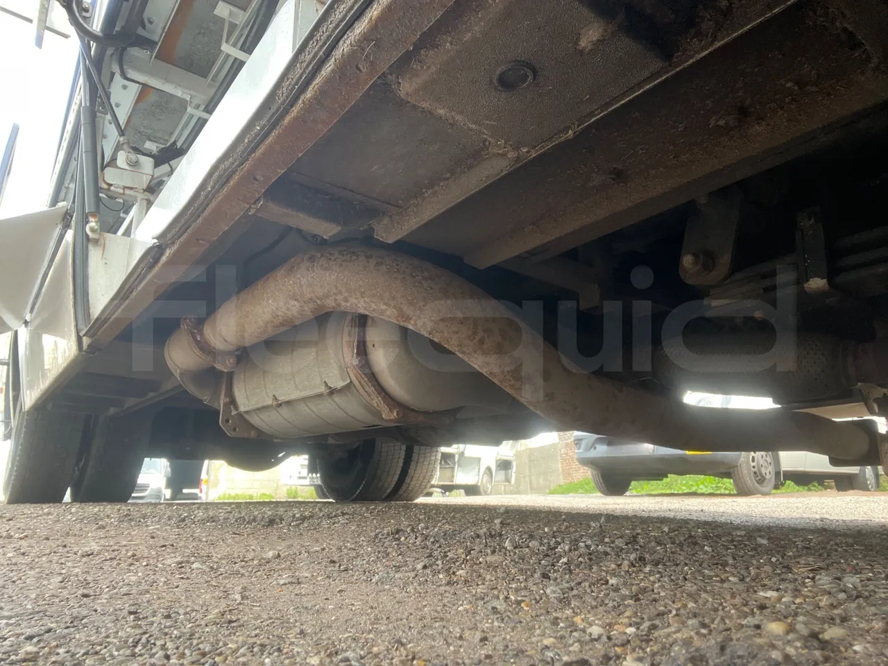 Isuzu Turquoise Q-Bus31 - EUR6 - front undercarriage from front