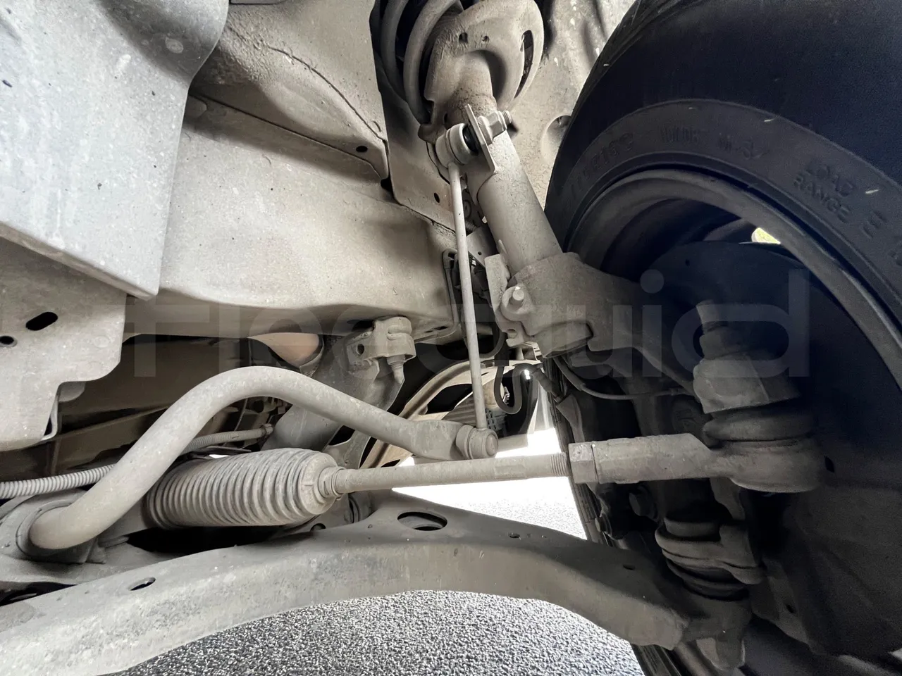 Ford Transit FBD - Euro 6 - 125 kW - 6.704 mt - front air springs left