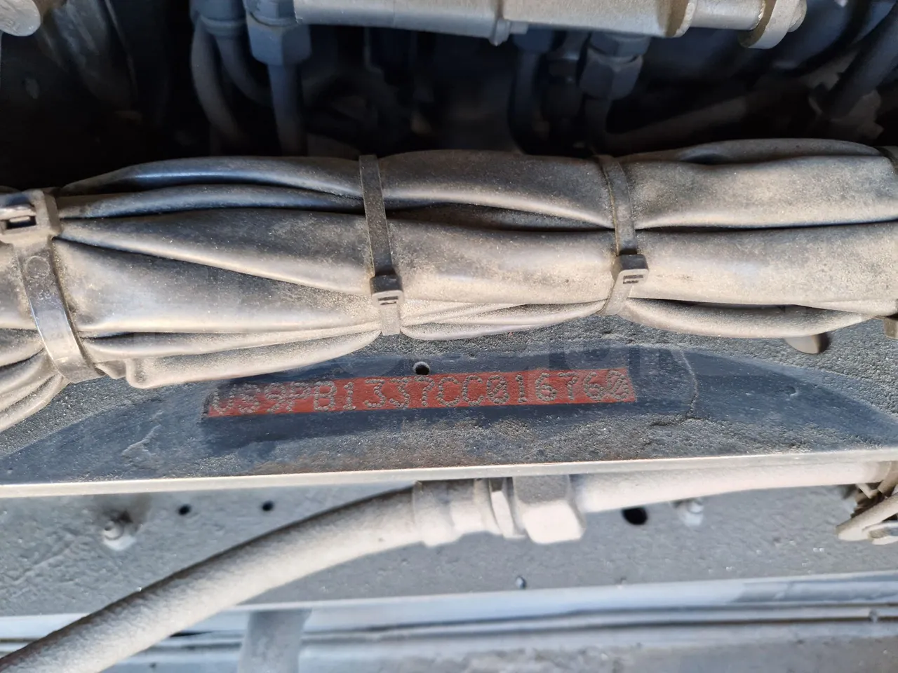 Irizar Scania K440 -EUR5 -324kW -12.92m - chassis VIN photo (mandatory for bus to scrap)