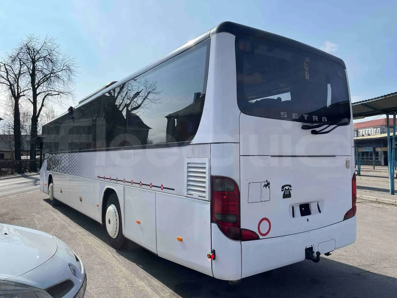 Setra S415 H - Euro 5 - 260 kW - 12.200 mt - 3/4 left rear side