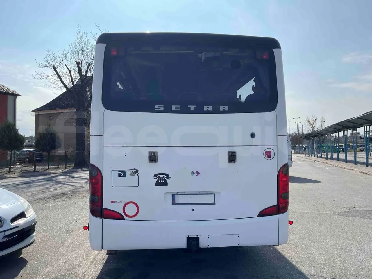 Setra S415 H - Euro 5 - 260 kW - 12.200 mt - rear hatch closed