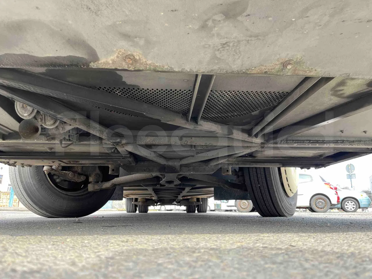 Setra S415 H - Euro 5 - 260 kW - 12.200 mt - front undercarriage from front