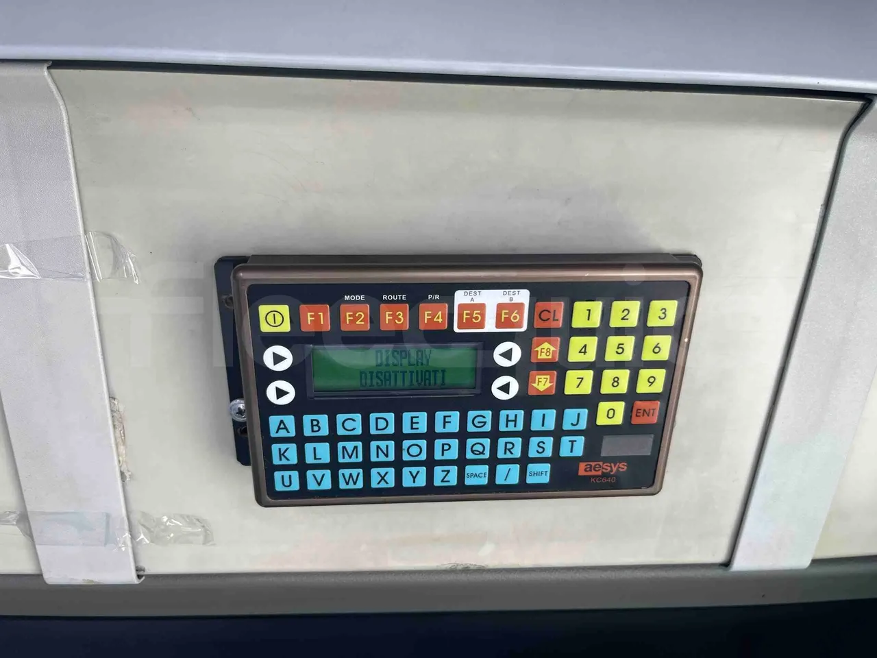 Mercedes-Benz Integro - command unit indicators
