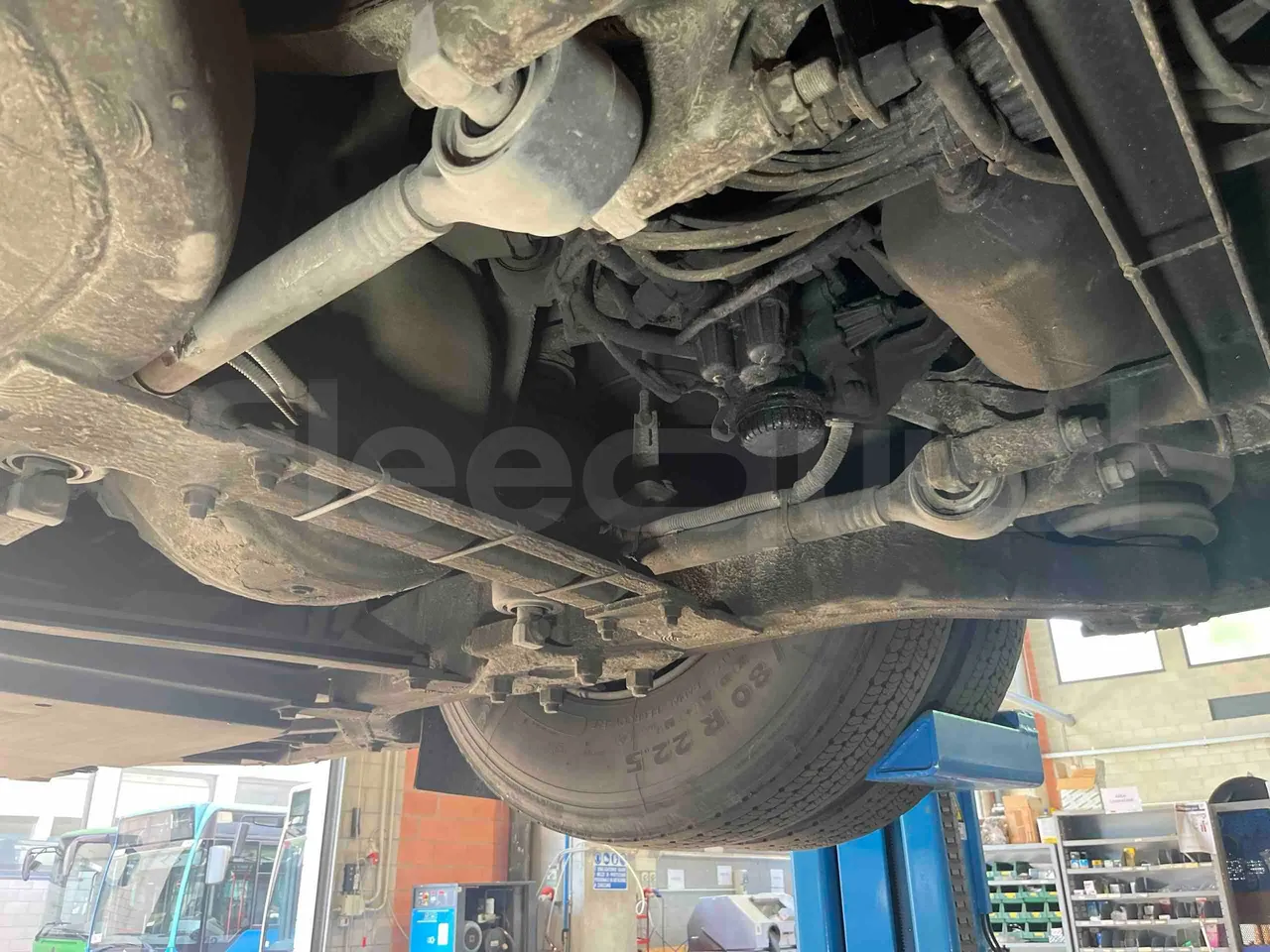 Mercedes-Benz Integro - axle 3 left side