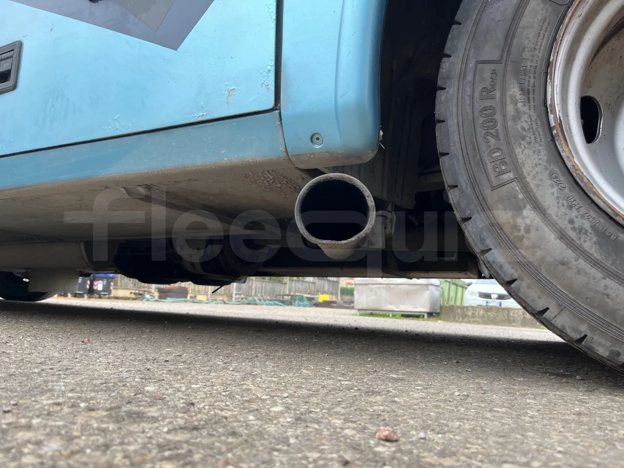 Mercedes-Benz Beluga 815 -EUR3 -110kW -7.64m - exhaust photo