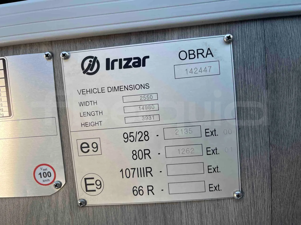 Mercedes-Benz OC 500 RF 	HTAE06-A4GC10 - Euro4 - 260kW - 12.975mt - onboard devices 3