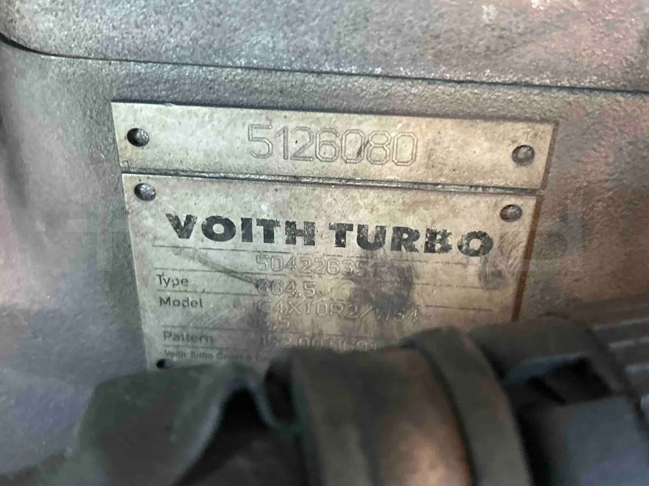 Iveco Citelis Euro5 - 280kW - 17.900mt - gearbox plate photo