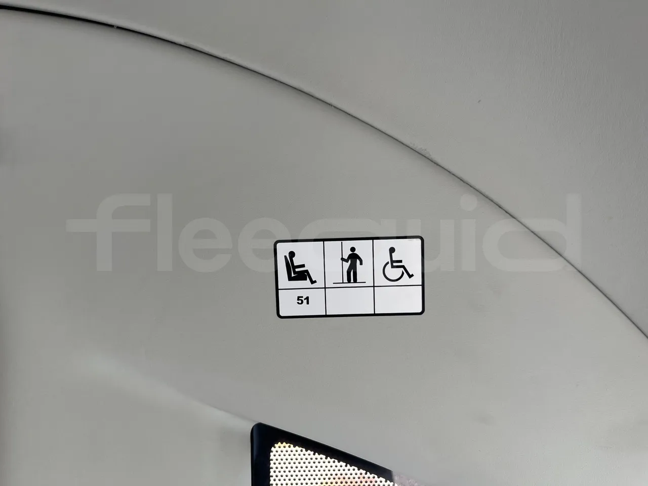 Irizar i6 12.35 - Euro6 - 300kW - 12.200mt - seat plate photo