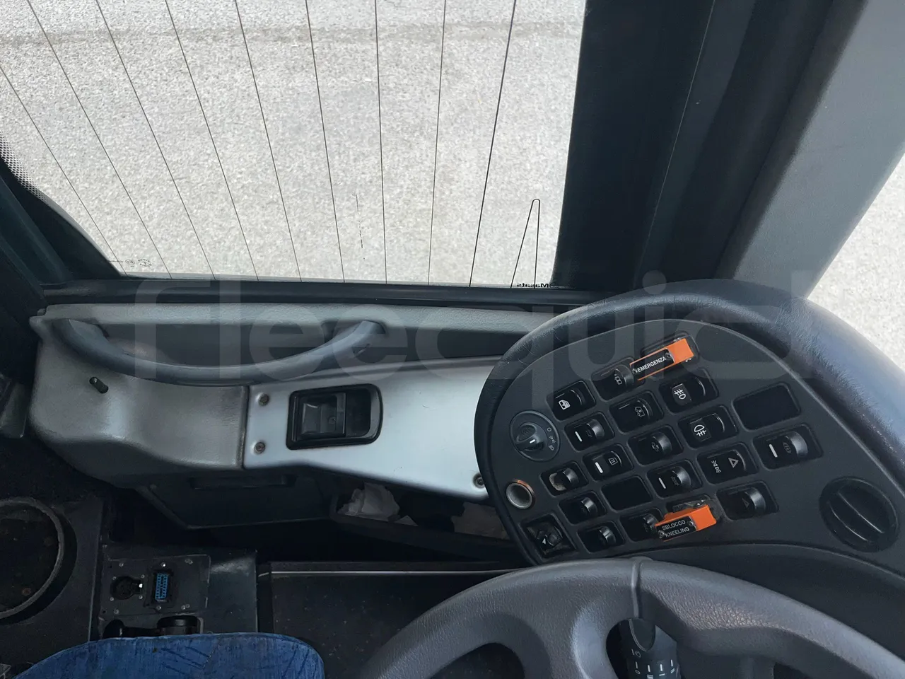 Iveco Domino - buttons panels on