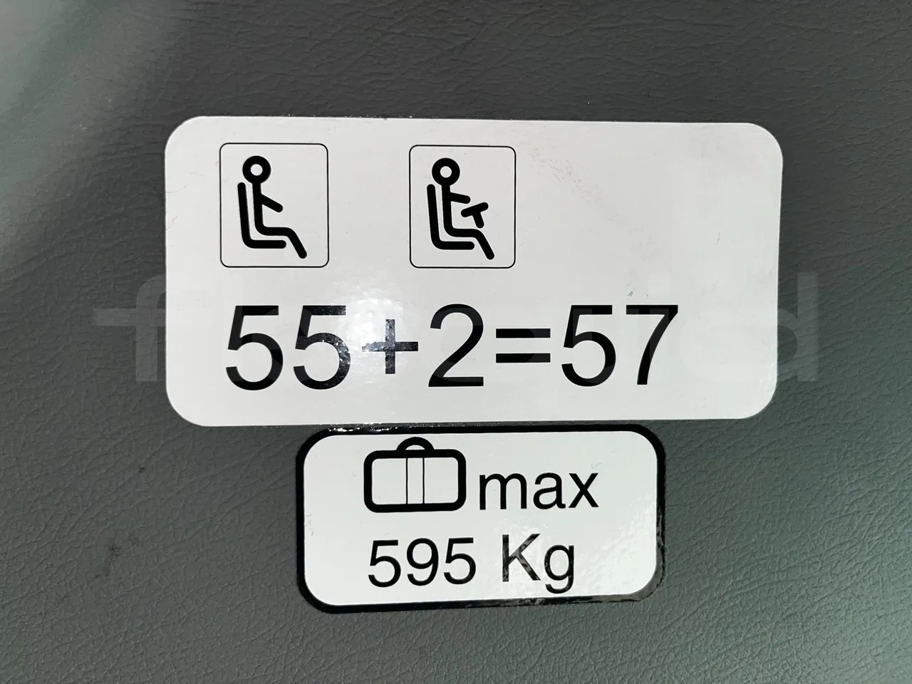 Iveco Domino - seat plate photo