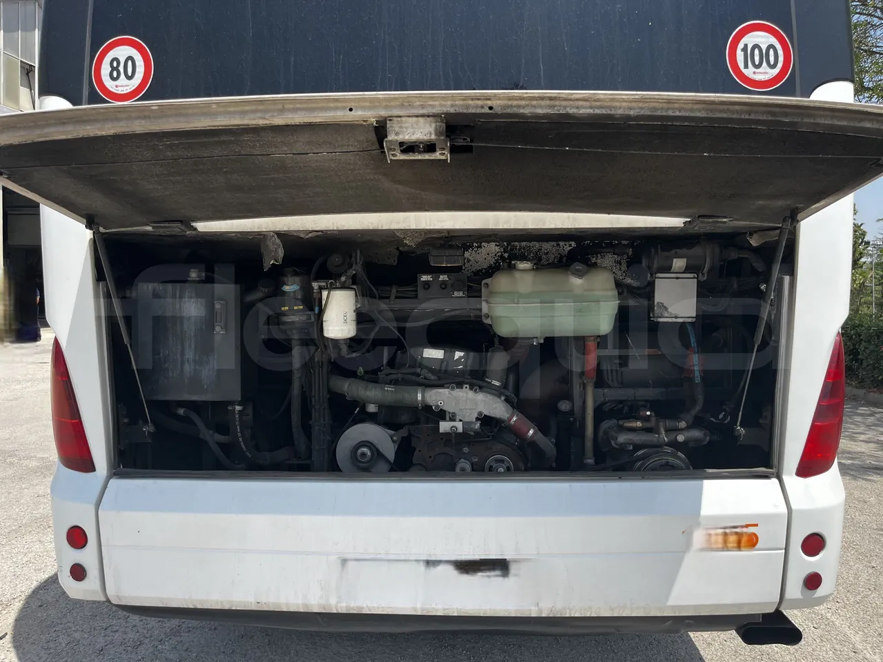 Iveco Domino - rear hatch open