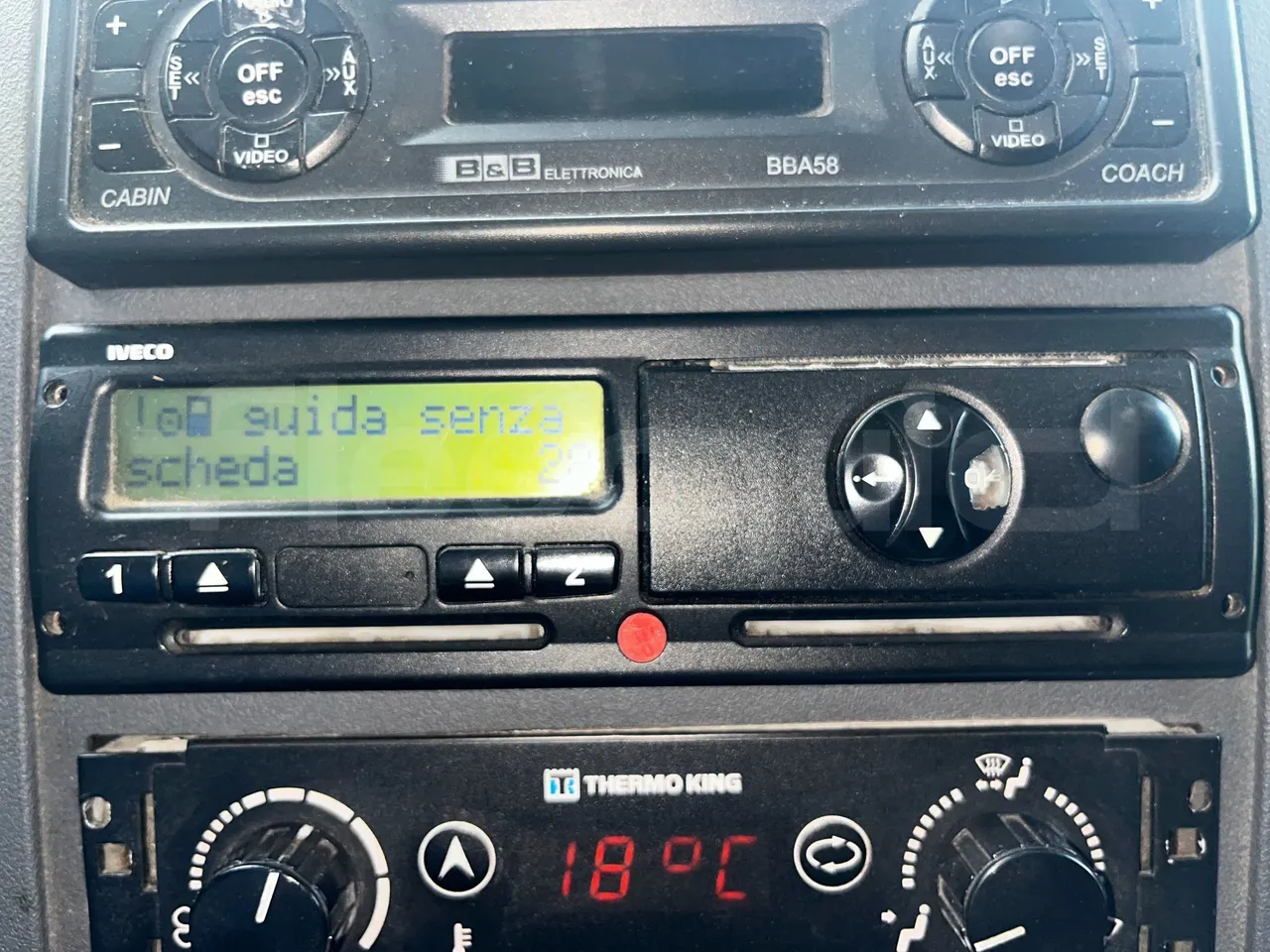 Iveco Domino - Tachograph