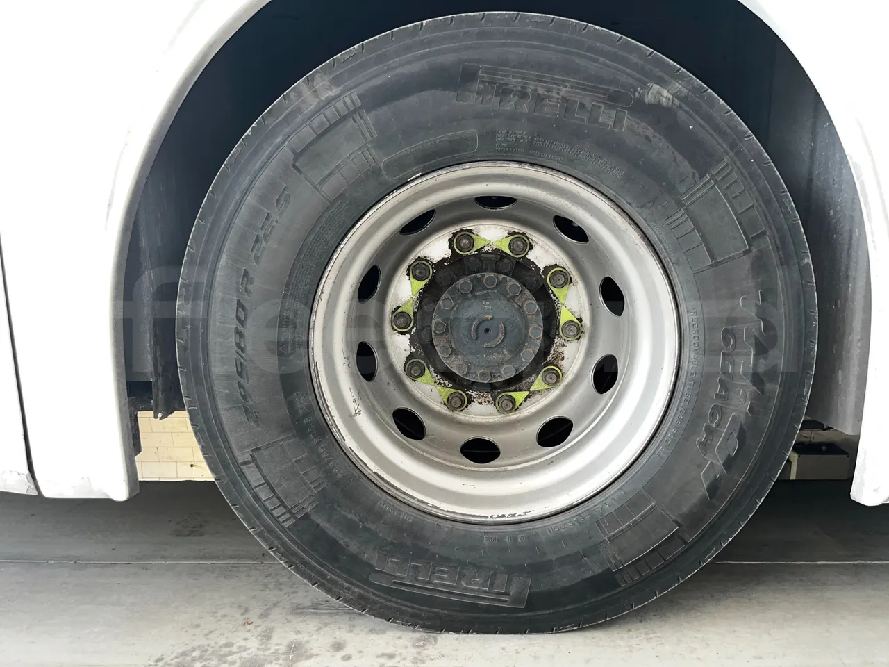 Iveco Domino - front left tire measurements