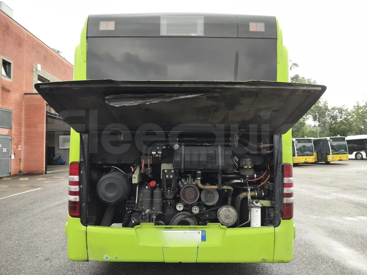 Mercedes-Benz Citaro O 530 LE - Euro5 - 220kW - 13.057mt - rear hatch open