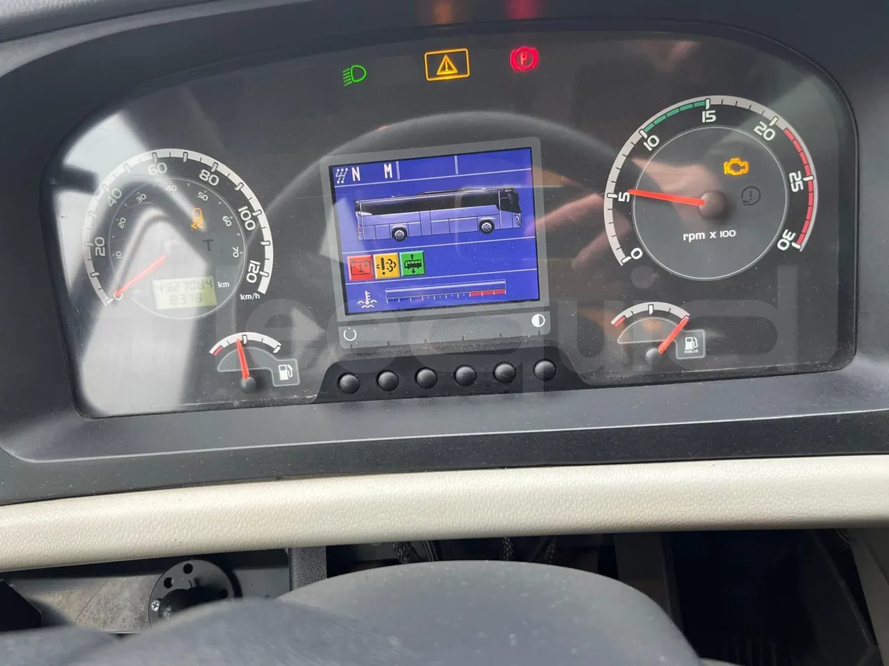 Vdl Futura 501E1 - Euro6 - 320kW - 12.875mt - dashboard lights on