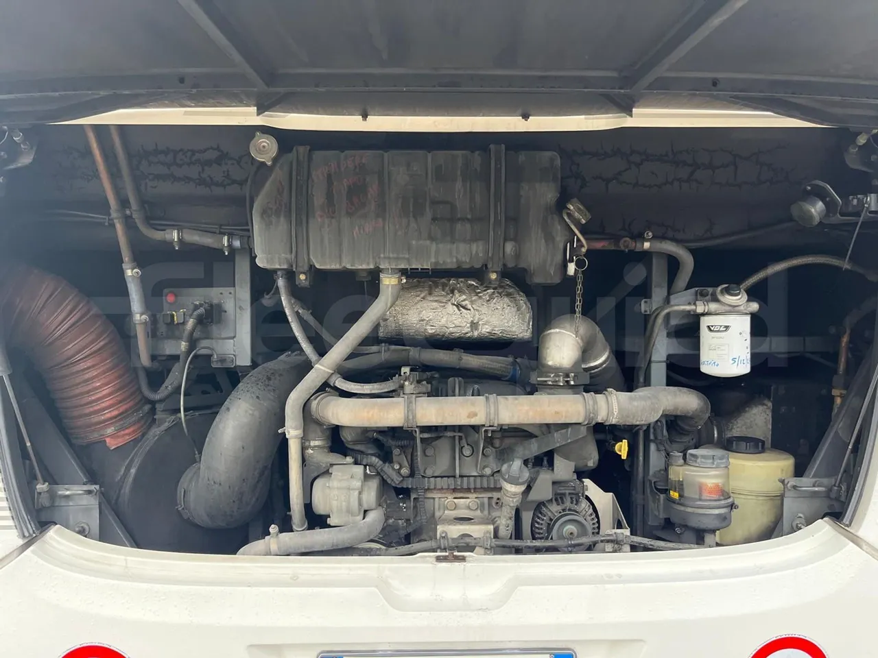 Vdl Futura 501E1 - Euro6 - 320kW - 12.875mt - rear hatch open