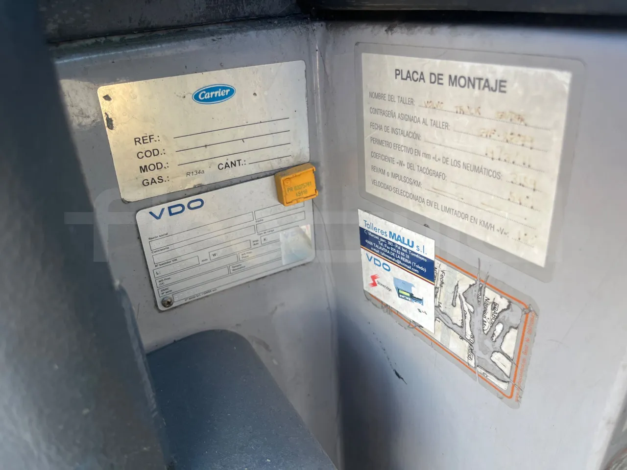 Volvo B12B 6X2 - EUR4 - 338kW -14.995m - onboard devices 3
