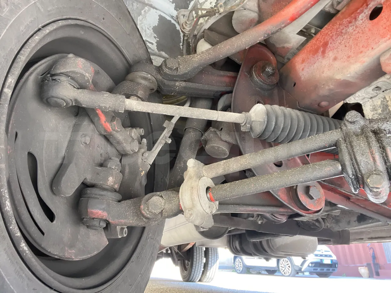 Iveco Cacciamali Tema - Euro1 - 76kW - 6.660mt - front brake calipers left