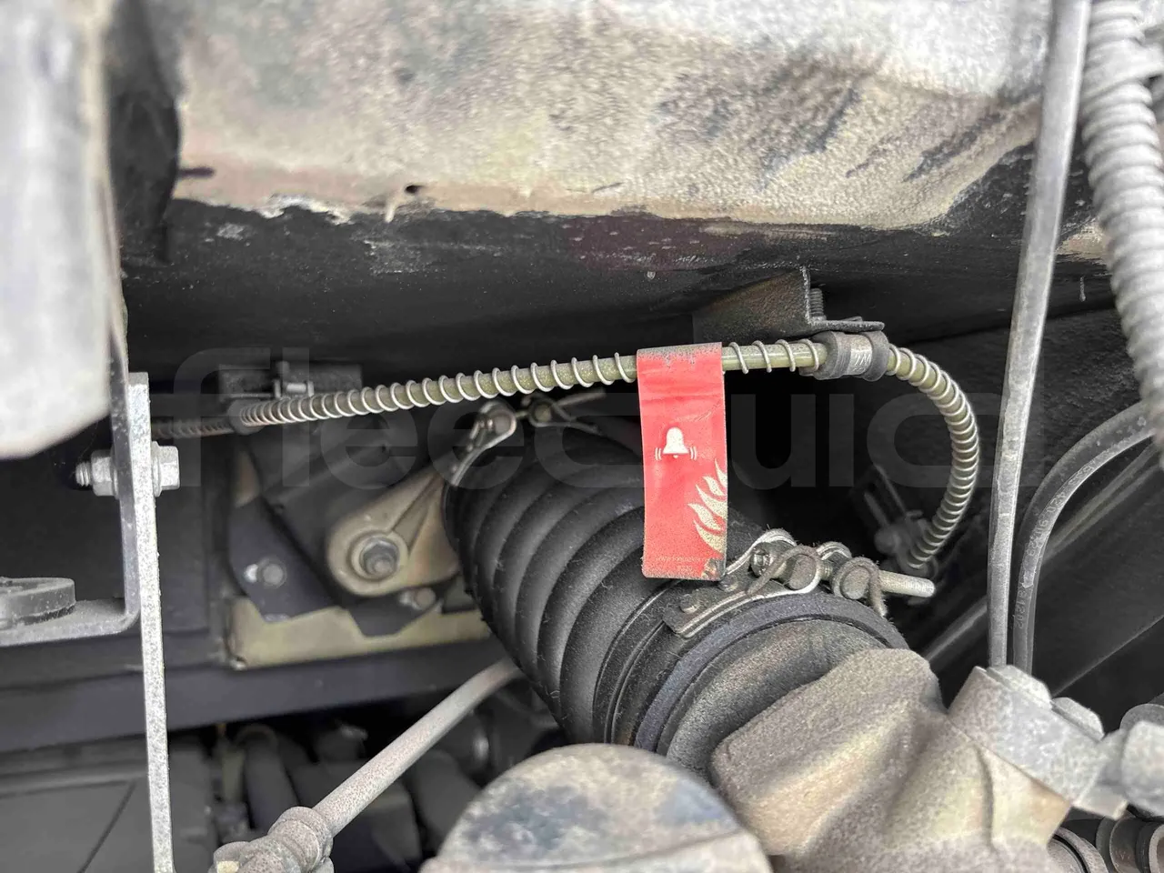 Setra S416 - fire extinguishing system