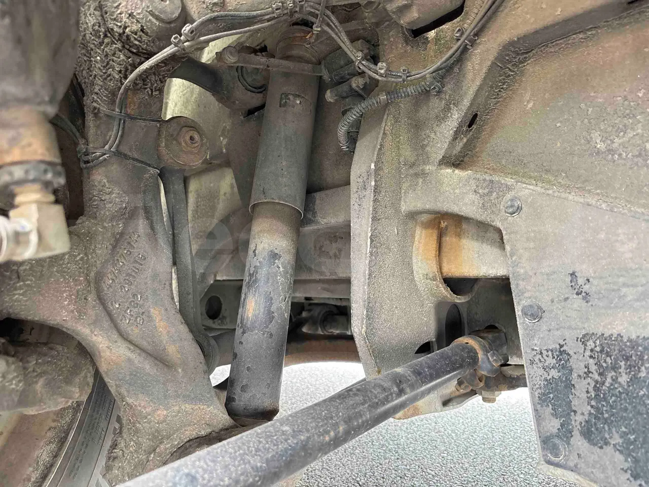 Setra S416 - front shock absorbers right