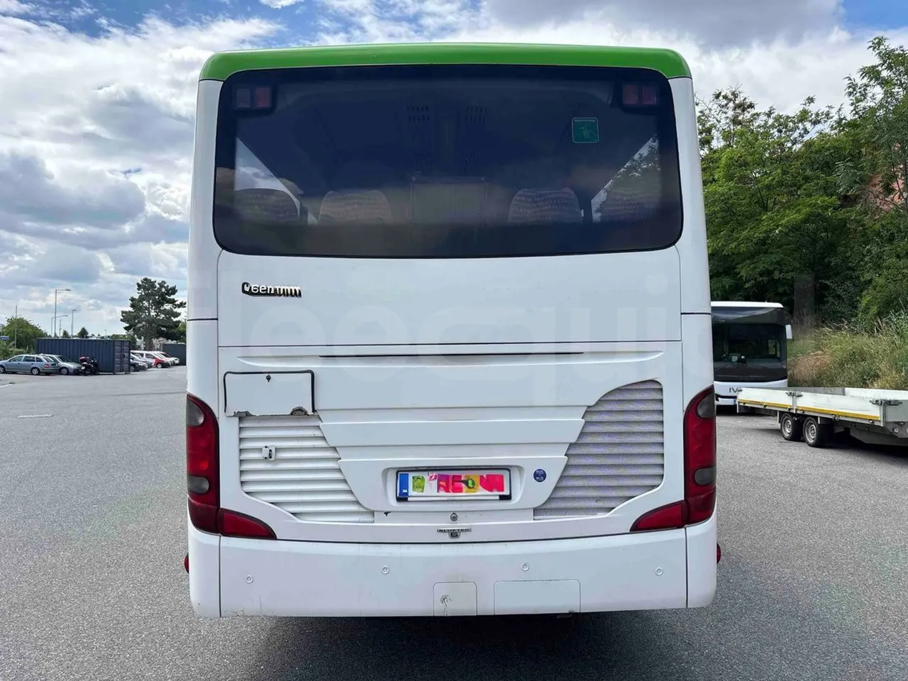 Setra S416 - rear hatch closed