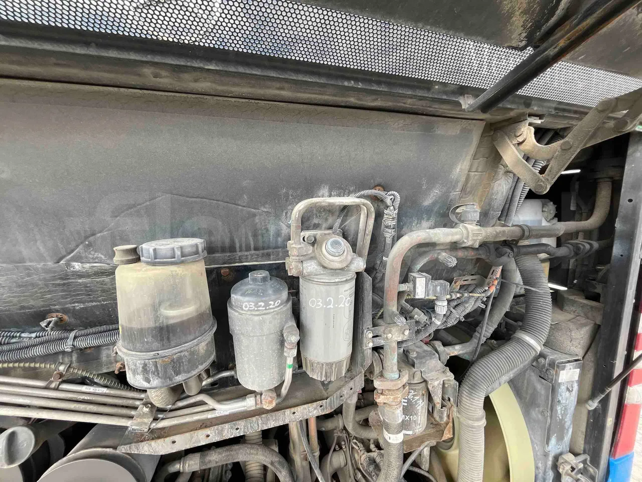 Mercedes-Benz Citaro O 530 628.02 - Euro 5 - 220 kW - 13.101 mt - engine plate photo