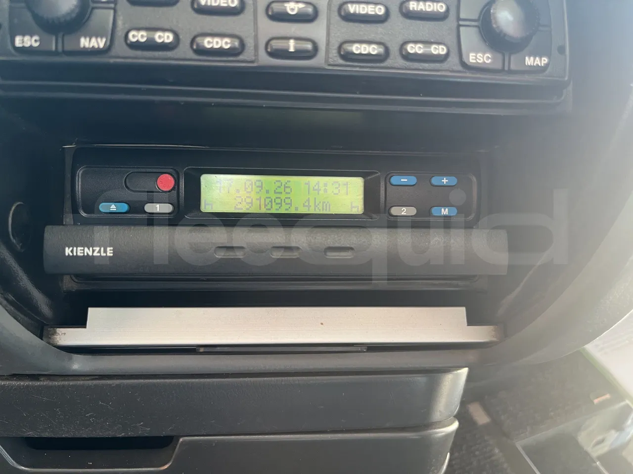 Setra S415 - Tachograph