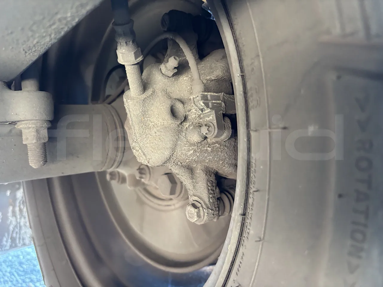 Mercedes-Benz Sprinter - Second Axle Caliper Brakes Left Side