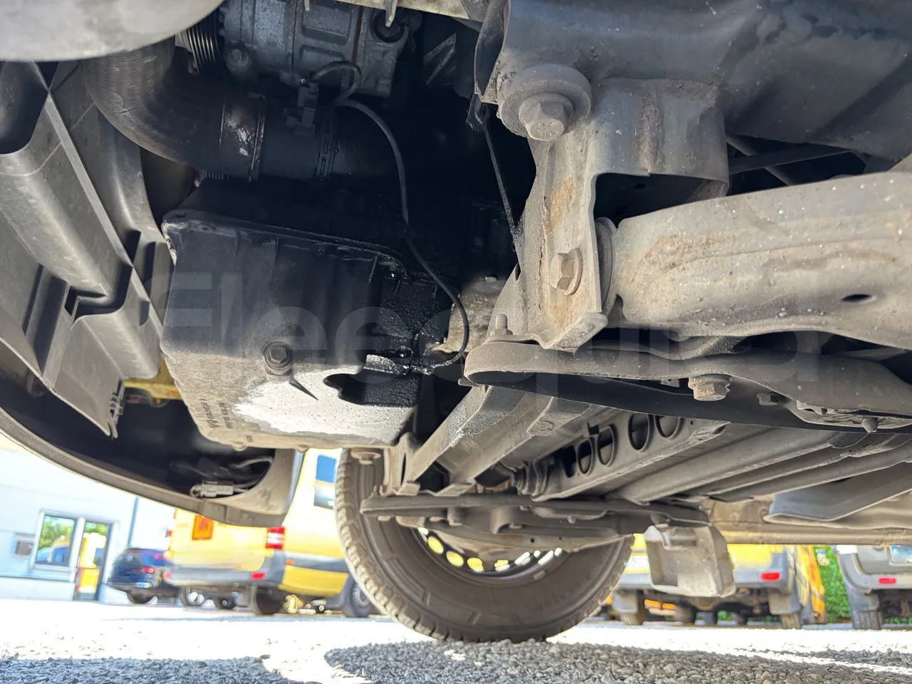 Mercedes-Benz Sprinter - Engine Without Protection