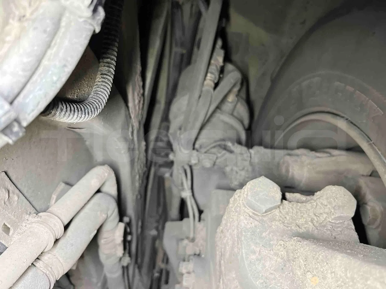 Mercedes-Benz Citaro G - Third Axle Caliper Brakes Right Side