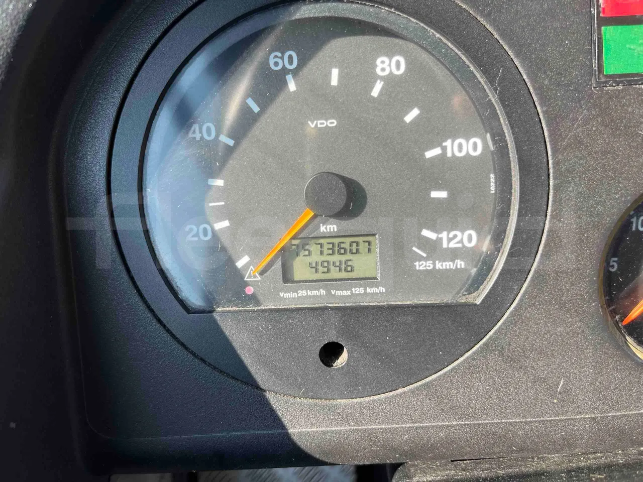 Mercedes-Benz Citaro G - Dashboard Engine On