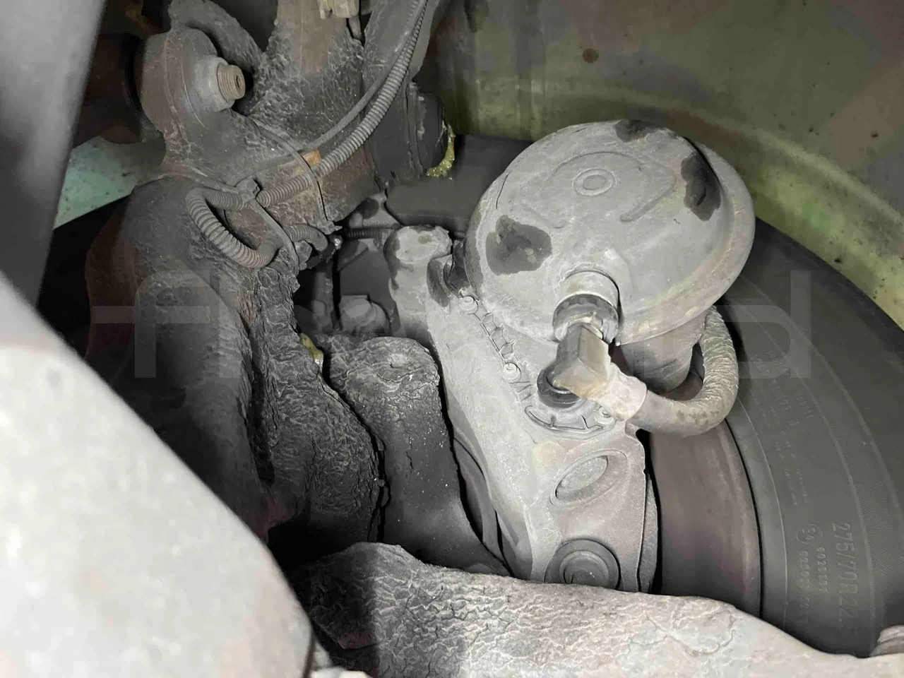 Mercedes-Benz Citaro G - First Axle Brake Calipers Left Side