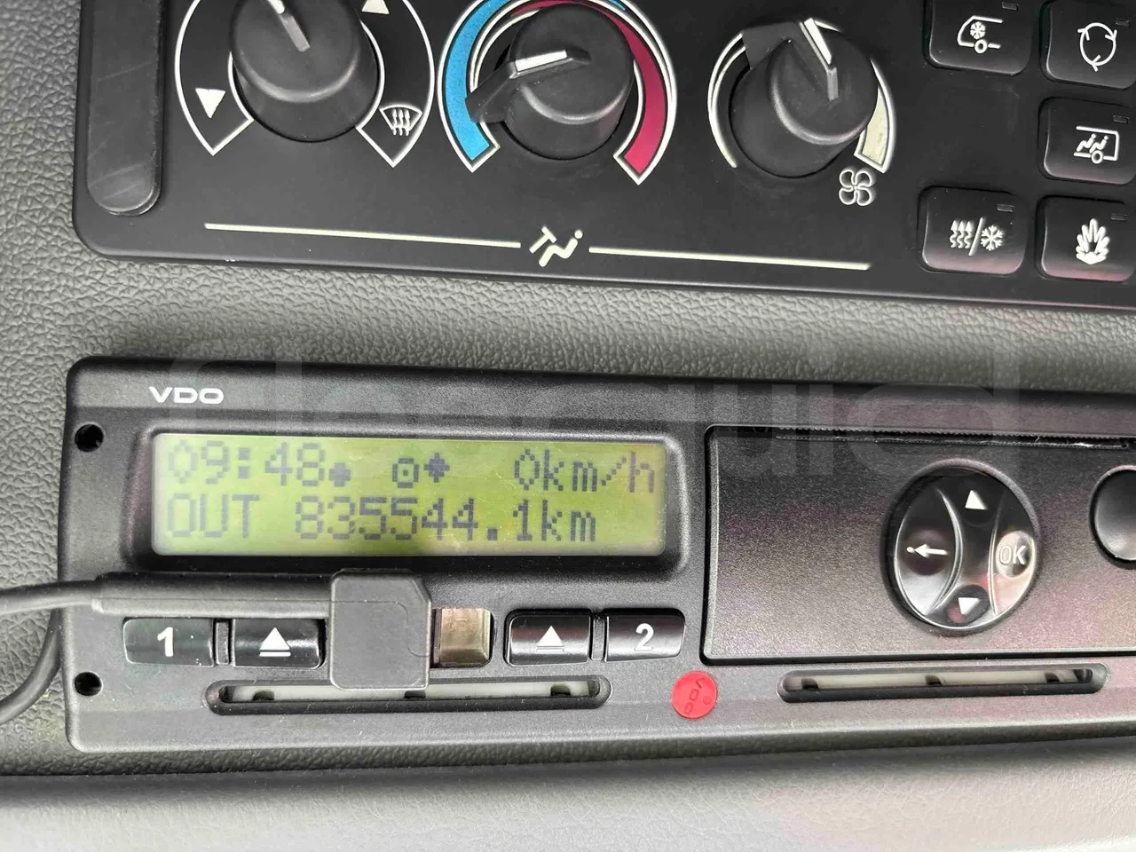Mercedes-Benz Citaro - Tachograph