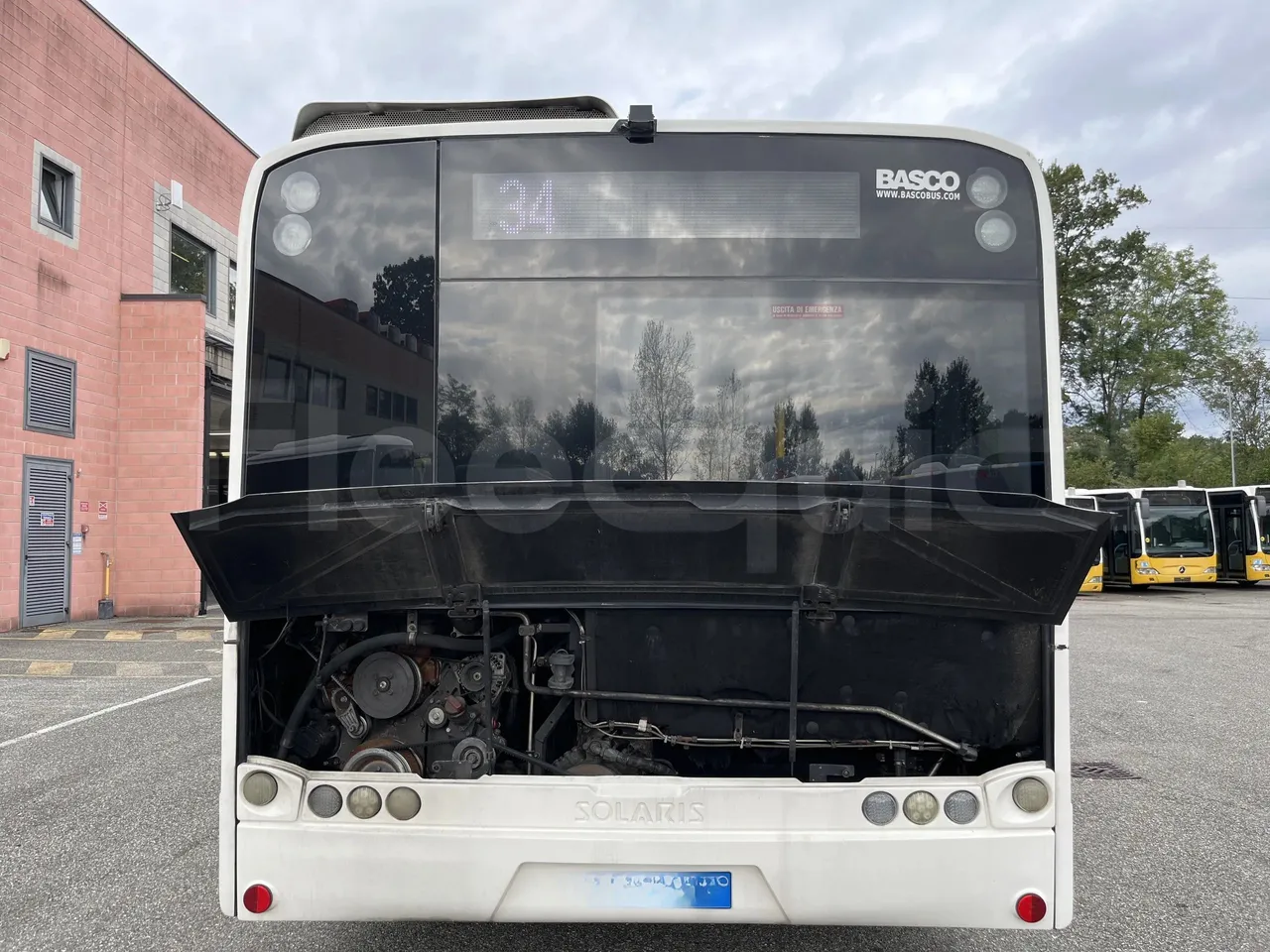 Solaris Urbino - platform code photo