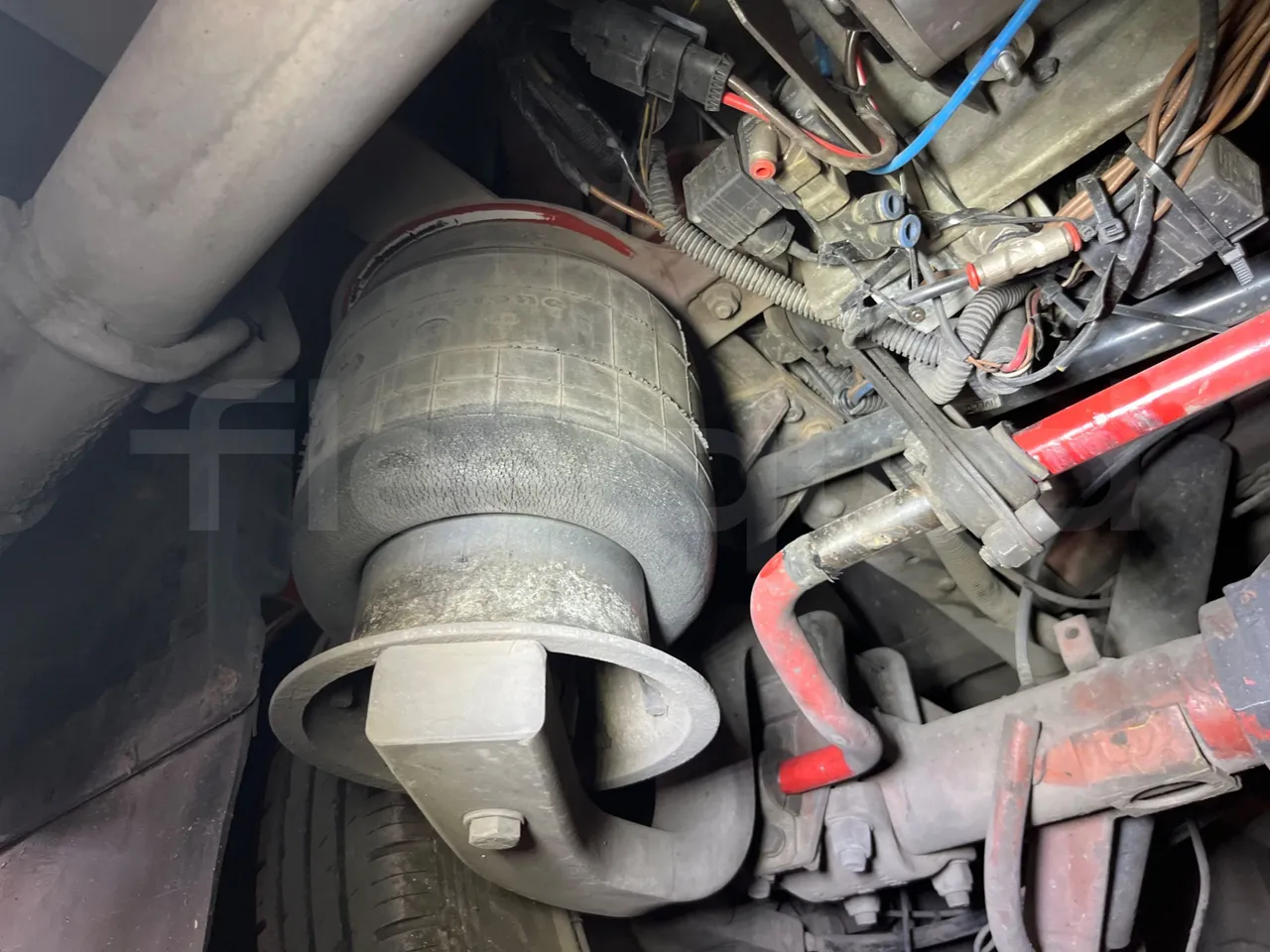 Iveco Daily A50C - EUR3 - 107kW - 6.948m - axel 2 air springs 1 left