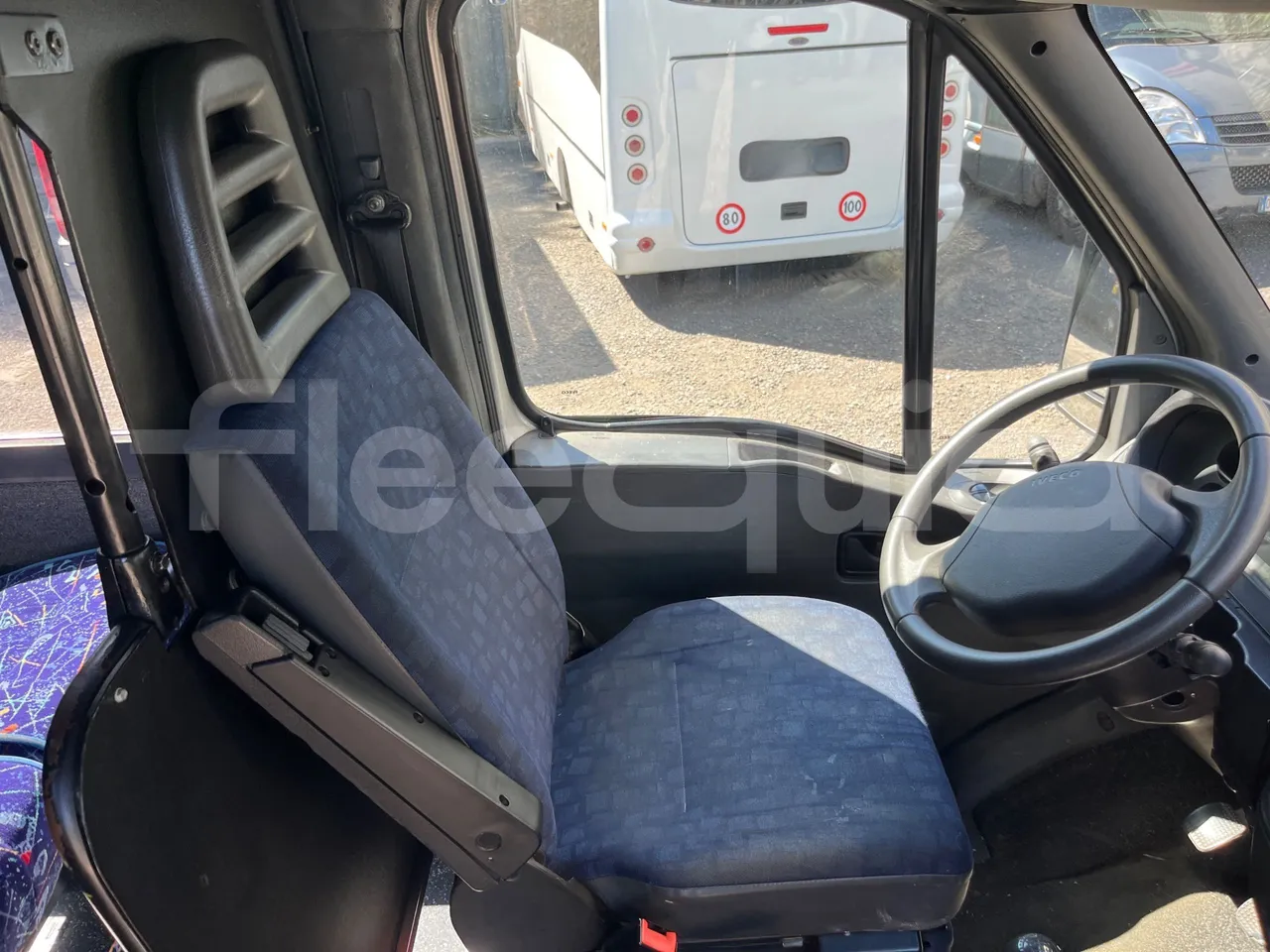 Iveco Daily A50C - EUR3 - 107kW - 6.948m - driver's seat photo (mandatory for bus to scrap)